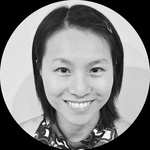 Asian/Taiwanese based in the US Pronouns: she/her, they/them Short black hair Black eyes and small cute ears