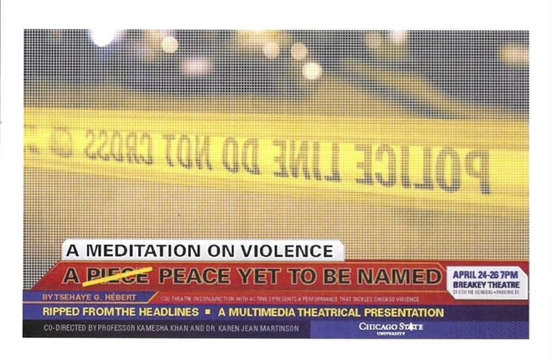  Yellow police tape: Do Not Cross above the title. 